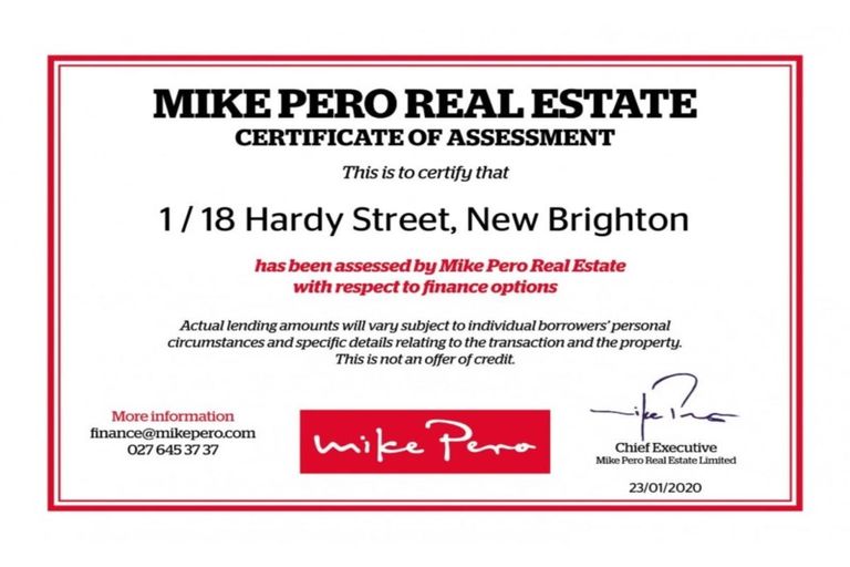 Photo of property in 1/18 Hardy Street, New Brighton, Christchurch, 8061