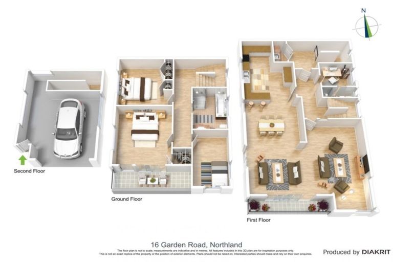 Photo of property in 16 Garden Road, Northland, Wellington, 6012