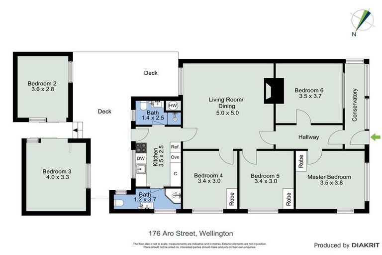 Photo of property in 176 Aro Street, Aro Valley, Wellington, 6021