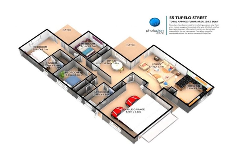 Photo of property in 55 Tupelo Street, Pukete, Hamilton, 3200