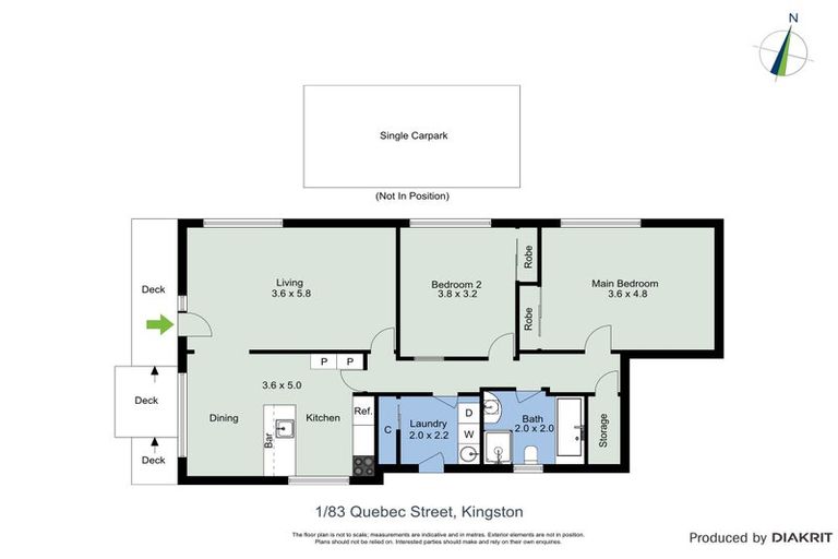 Photo of property in 1/83 Quebec Street, Kingston, Wellington, 6021