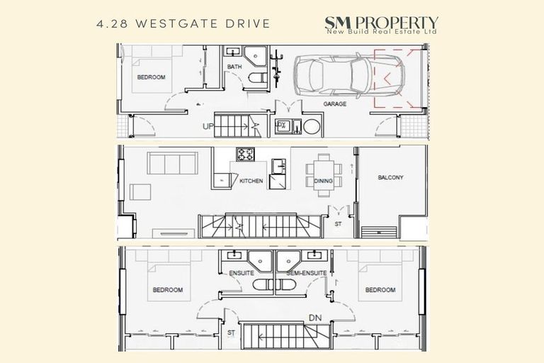 Photo of property in 4/28 Westgate Drive, Westgate, Auckland, 0614