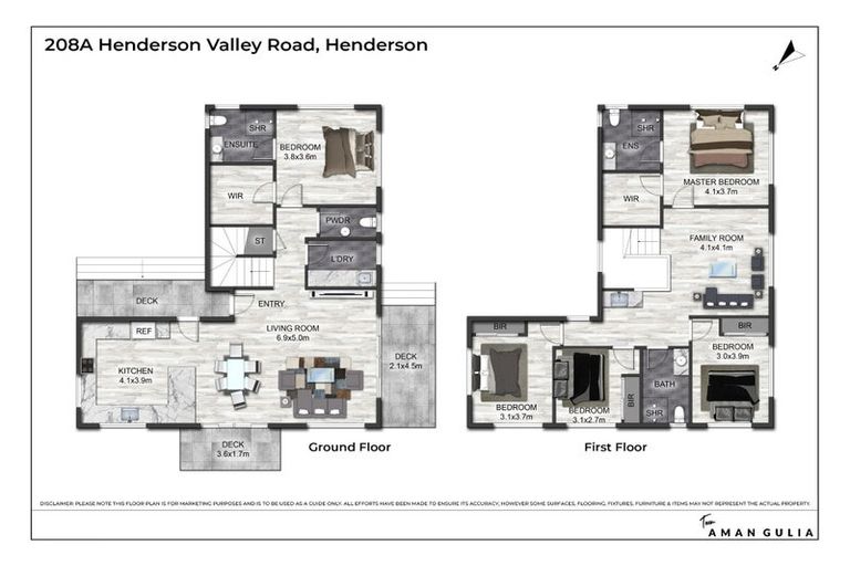 Photo of property in 208a Henderson Valley Road, Henderson, Auckland, 0612