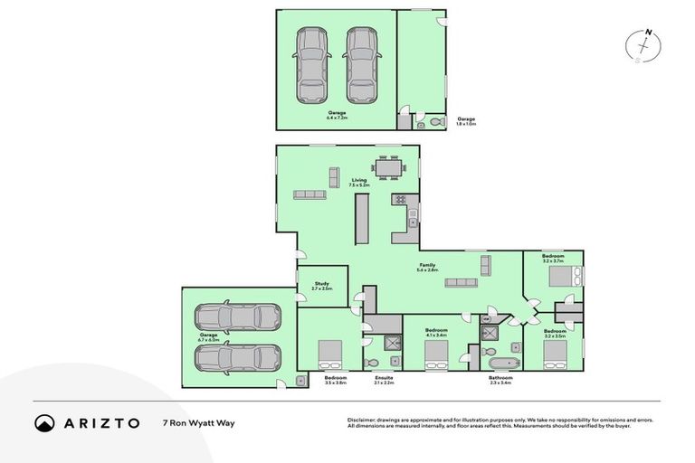 Photo of property in 7 Ron Wyatt Lane, Waiuku, 2123