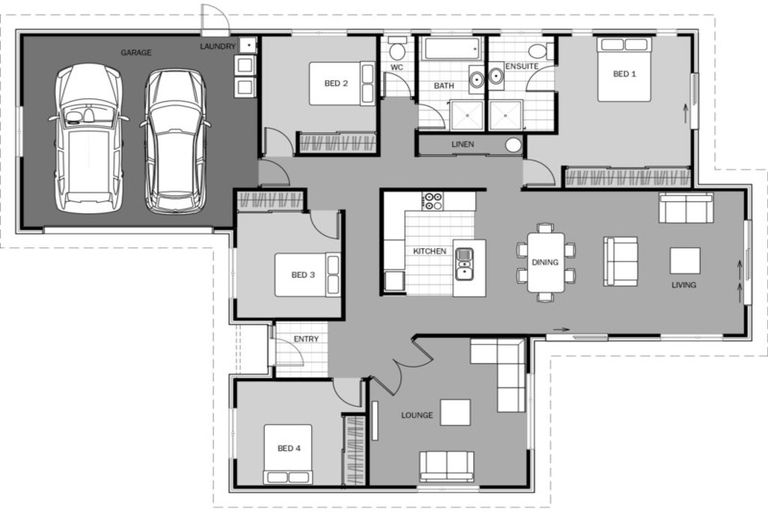 Photo of property in 35b Amber Drive, Tikipunga, Whangarei, 0112