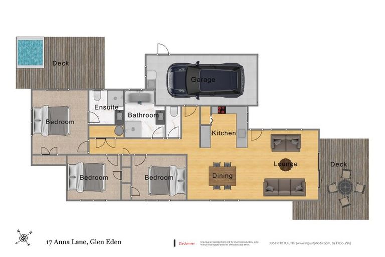 Photo of property in 17 Anna Lane, Glen Eden, Auckland, 0602