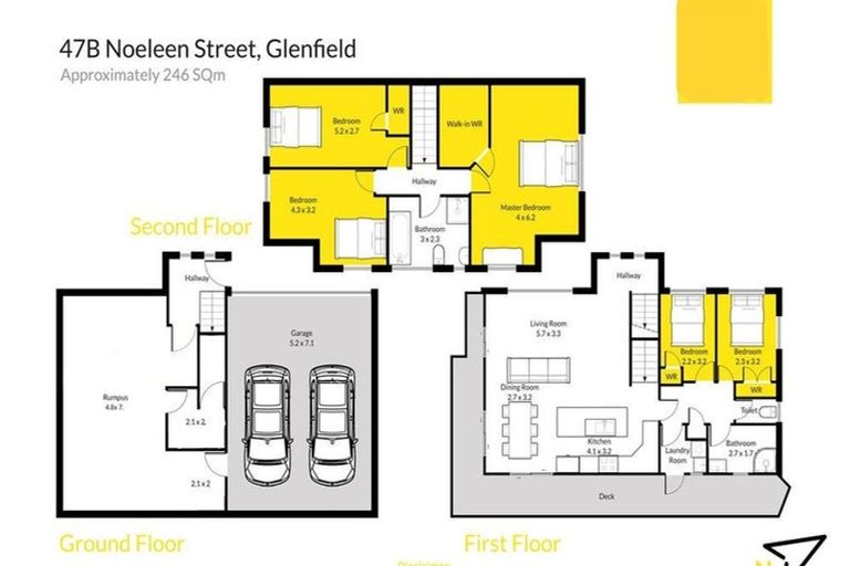 Photo of property in 47b Noeleen Street, Glenfield, Auckland, 0629