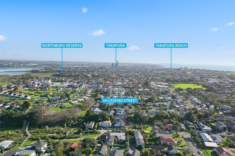 Photo of property in 34 Cassino Street, Bayswater, Auckland, 0622