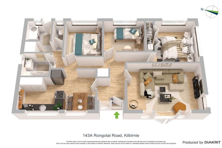 Photo of property in 143a Rongotai Road, Kilbirnie, Wellington, 6022