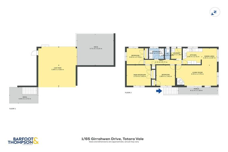 Photo of property in 1/65 Girrahween Drive, Totara Vale, Auckland, 0629