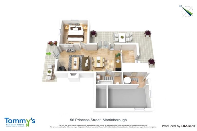 Photo of property in 56 Princess Street, Martinborough, 5711