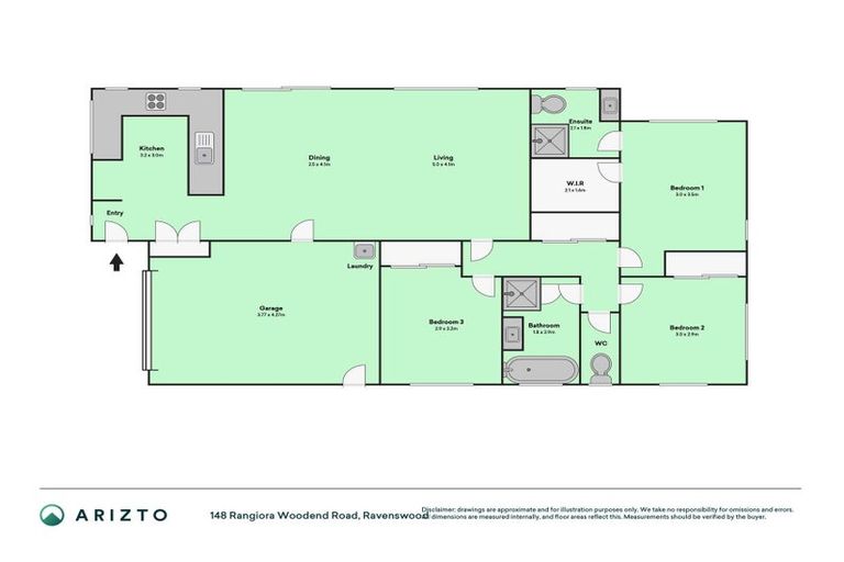 Photo of property in 148 Rangiora Woodend Road, Woodend, 7610