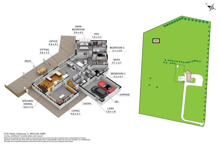 Photo of property in 1176 State Highway 2, Mikimiki, Masterton, 5881