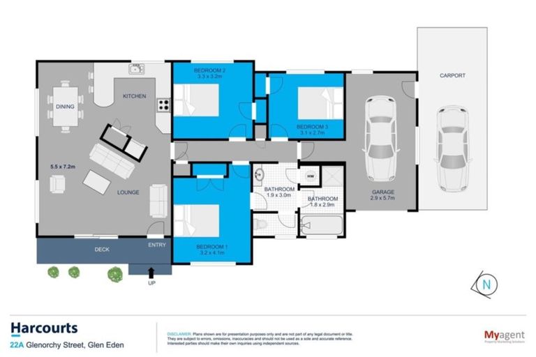 Photo of property in 22a Glenorchy Street, Glen Eden, Auckland, 0602