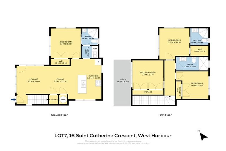 Photo of property in 16 Saint Catherine Crescent, West Harbour, Auckland, 0618