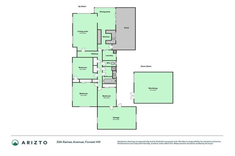 Photo of property in 1/23 Raines Avenue, Forrest Hill, Auckland, 0620