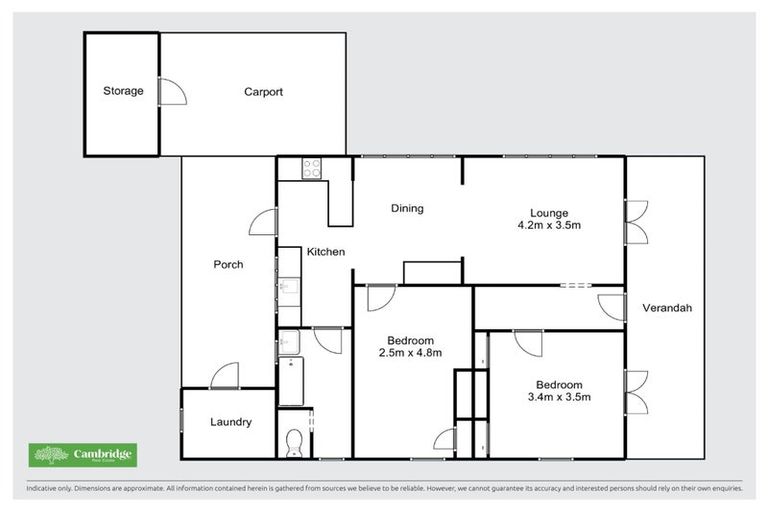 Photo of property in 9 Scott Street, Leamington, Cambridge, 3432