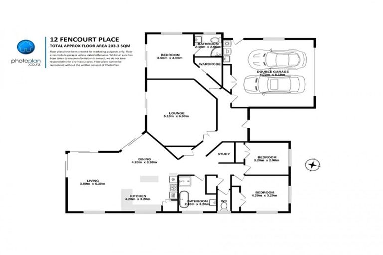 Photo of property in 12 Fencourt Place, Rototuna North, Hamilton, 3210