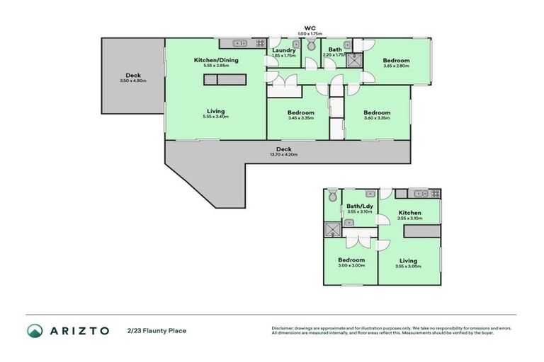 Photo of property in 2/23 Flaunty Place, West Harbour, Auckland, 0618