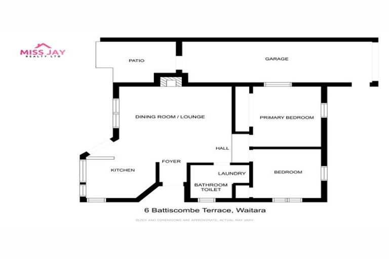 Photo of property in 6 Battiscombe Terrace, Waitara, 4320