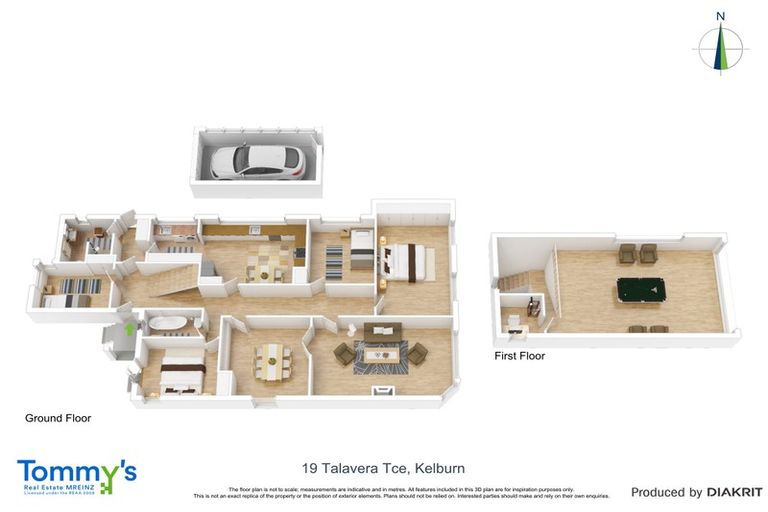 Photo of property in 19 Talavera Terrace, Kelburn, Wellington, 6012