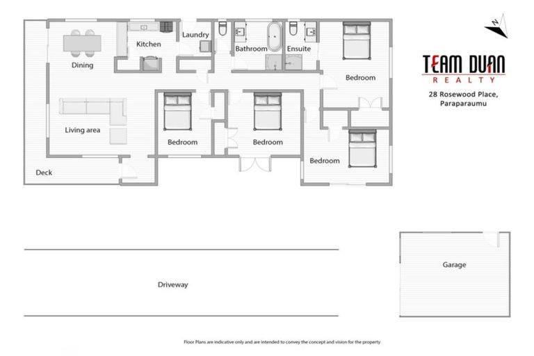 Photo of property in 28 Rosewood Place, Paraparaumu, 5032