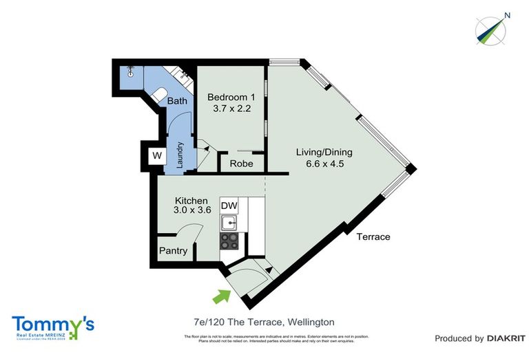 Photo of property in Terrace Garden Apartments, 7e/120 The Terrace, Wellington Central, Wellington, 6011