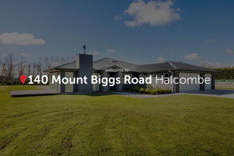 Photo of property in 140 Mount Biggs Road, Halcombe, 4779