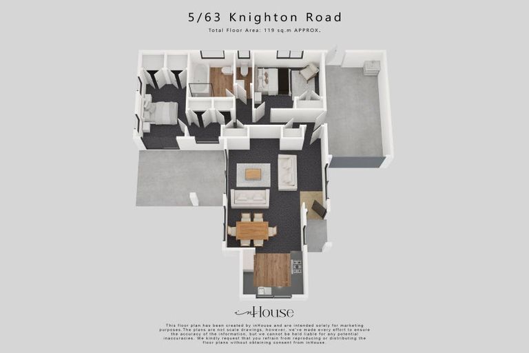 Photo of property in 5/63 Knighton Road, Hillcrest, Hamilton, 3216