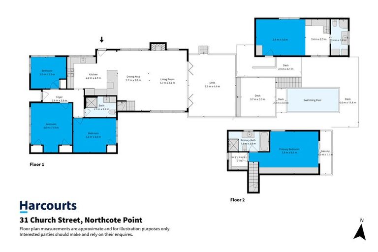 Photo of property in 31 Church Street, Northcote Point, Auckland, 0627