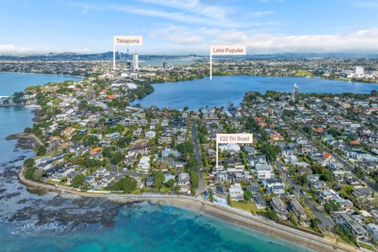 Photo of property in 1/22 Tiri Road, Milford, Auckland, 0620