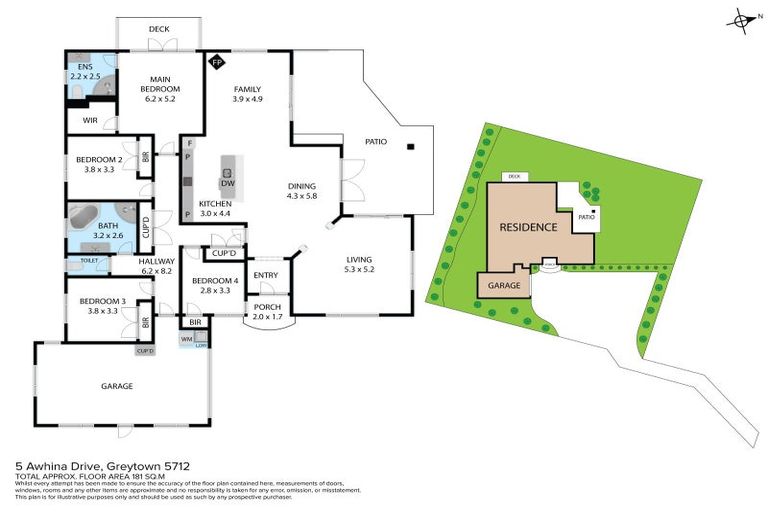 Photo of property in 5 Awhina Drive, Greytown, 5712