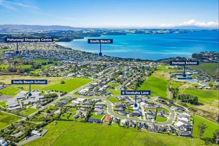 Photo of property in 8 Torokaha Lane, Snells Beach, 0920