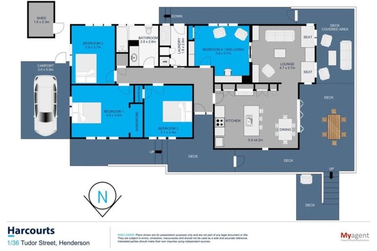 Photo of property in 1/36 Tudor Road, Henderson, Auckland, 0610