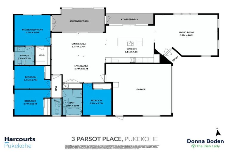 Photo of property in 3 Parsot Place, Pukekohe, 2120