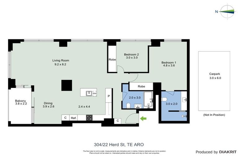 Photo of property in Chaffers Dock, 304/22 Herd Street, Te Aro, Wellington, 6011