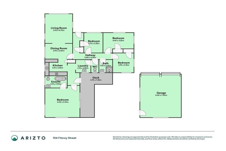 Photo of property in 104 Fitzroy Street, Terrace End, Palmerston North, 4410