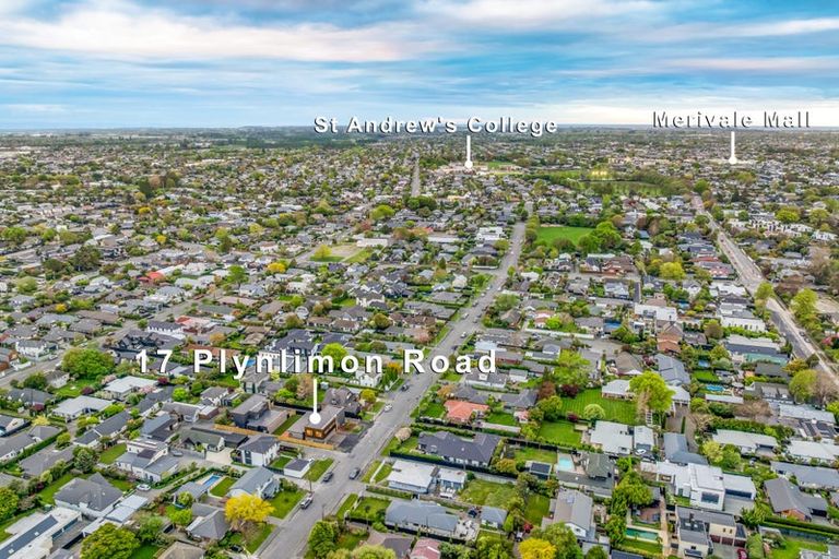 Photo of property in 17 Plynlimon Road, Fendalton, Christchurch, 8052