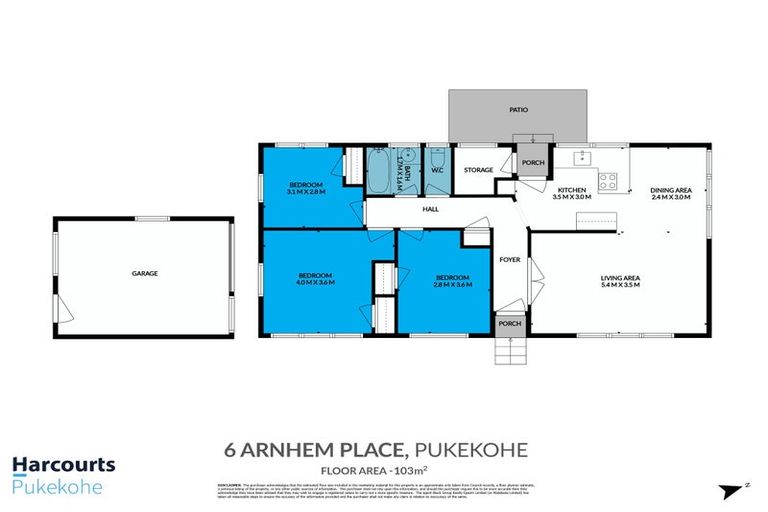 Photo of property in 6 Arnhem Place, Pukekohe, 2120