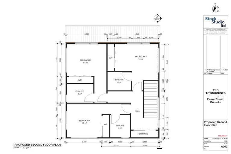 Photo of property in 1 Ensor Street, Burnside, Dunedin, 9011