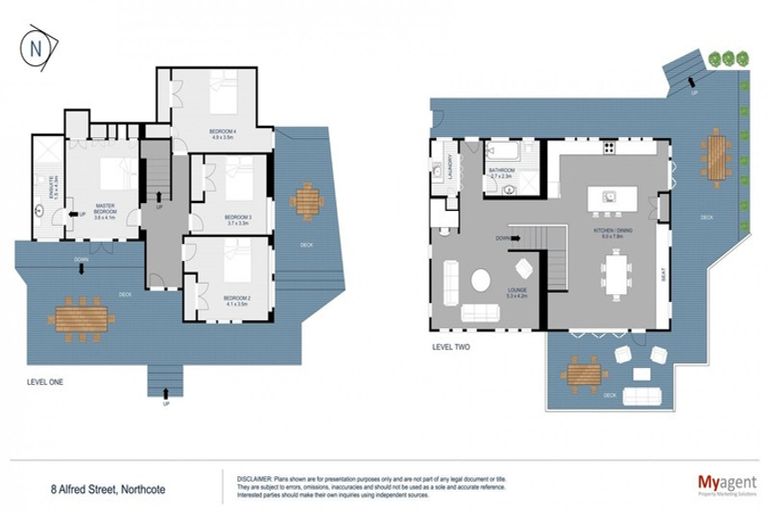 Photo of property in 8 Alfred Street, Northcote Point, Auckland, 0627