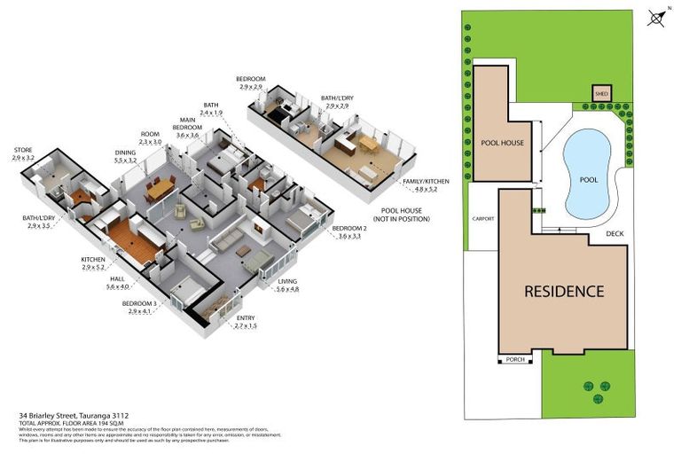 Photo of property in 34 Briarley Street, Tauranga South, Tauranga, 3112