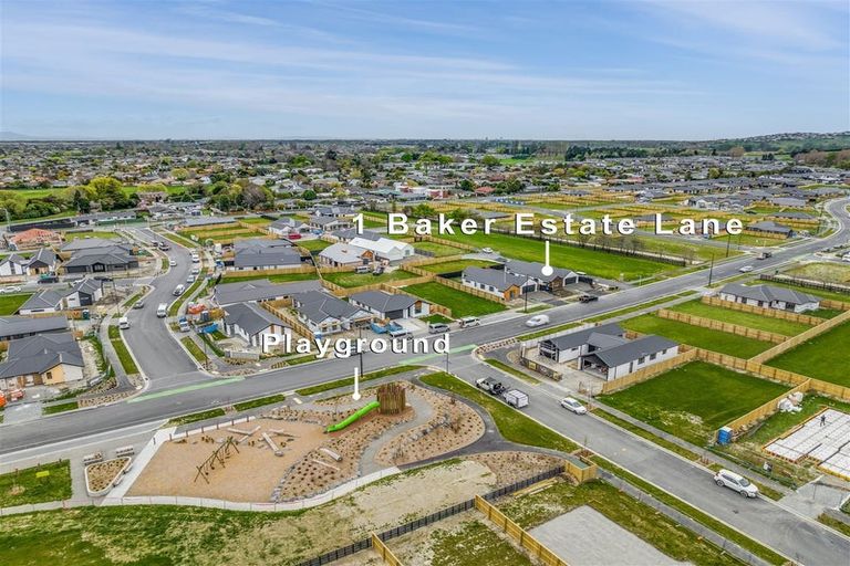 Photo of property in 1 Baker Estate Lane, Halswell, Christchurch, 8025