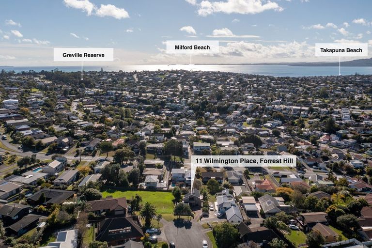 Photo of property in 11 Wilmington Place, Forrest Hill, Auckland, 0620