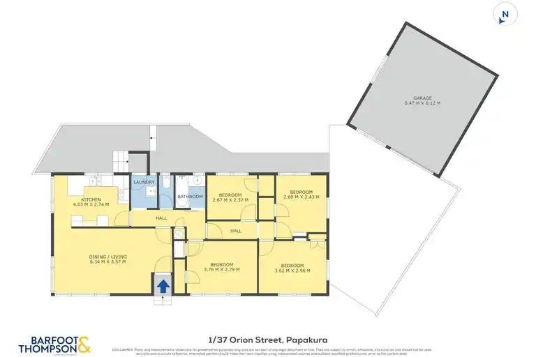 Photo of property in 1/37 Orion Street, Papakura, 2110