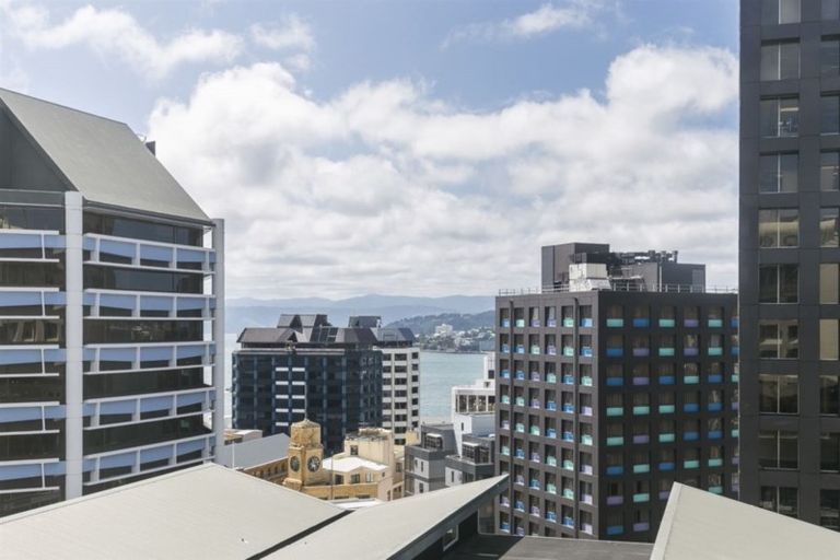 Photo of property in Orange Apartments/victoria Centr, 705/169 The Terrace, Wellington Central, Wellington, 6011