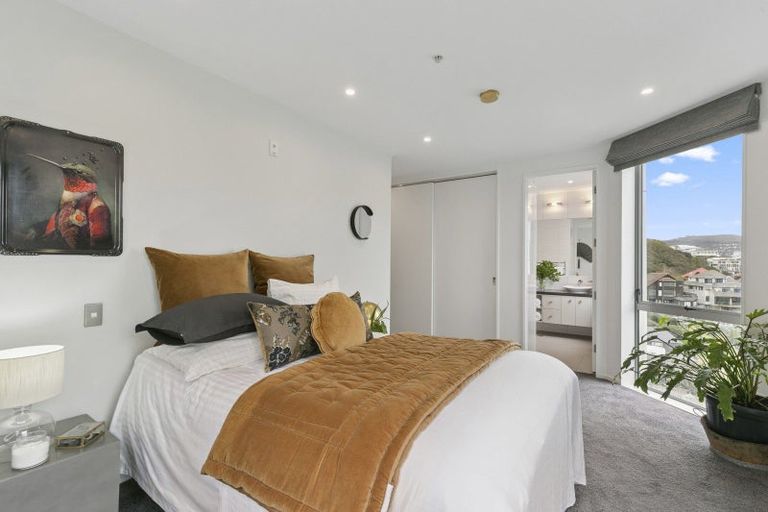Photo of property in Alto Apartments, 4a/22 Telford Terrace, Oriental Bay, Wellington, 6011