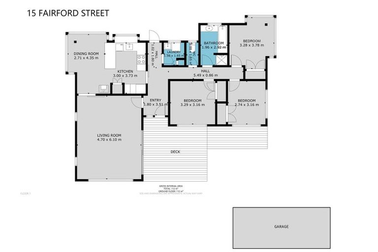 Photo of property in 15 Fairford Street, Bishopdale, Christchurch, 8053