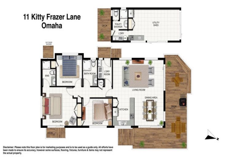 Photo of property in 11 Kitty Frazer Lane, Omaha, 0986
