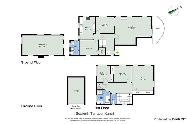 Photo of property in 1 Seaforth Terrace, Karori, Wellington, 6012